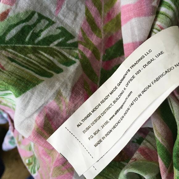 All Things Mochi Philippa Floral Ruffle Faux Wrap Dress - Picture 10 of 11